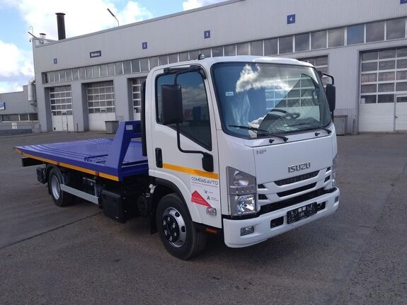 Аренда эвакуатора-автовоза ISUZU ELF 7.5