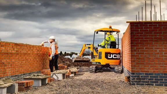 Аренда мини-экскаватора JCB 18Z-1