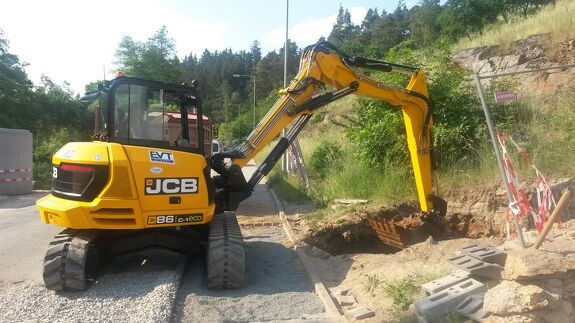 Аренда мини-экскаватора JCB 86C-1