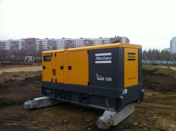 Аренда дизельного генератора Atlas Copco QAS 125