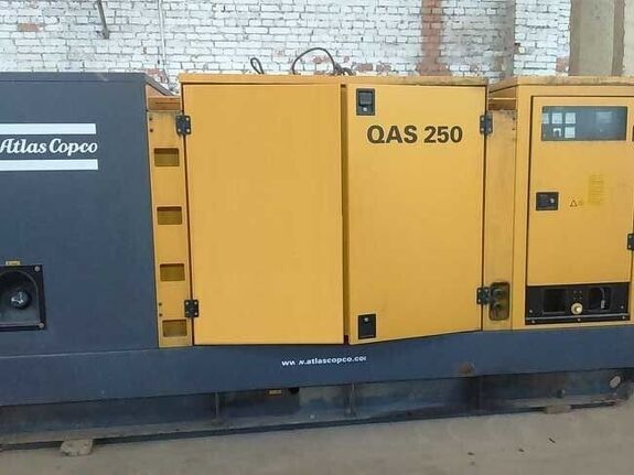 Аренда дизельного генератора Atlas Copco QAS 250