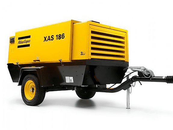 Аренда компрессора Atlas Copco XAS 186 Dd