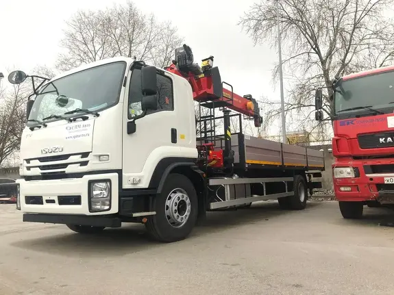 Аренда крано-манипуляторной установки INMAN IT 150 на базе ISUZU FORWARD