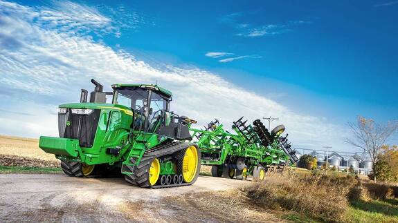 Аренда трактора John Deere 9RT 520