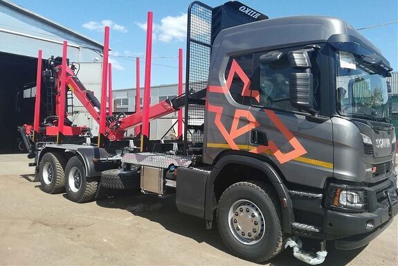 Аренда лесовоза Scania P440 B6X4HZ