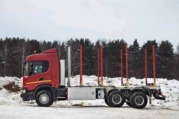 Аренда лесовоза Scania G410 B6x4HZ