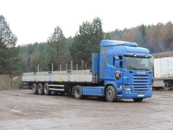 Аренда шаланды Scania G400