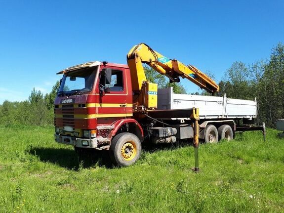 Аренда манипулятора Scania P114