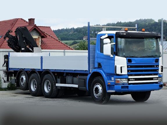 Аренда манипулятора Scania P380