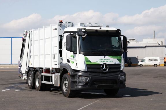 Аренда мусоровоза Mercedes Benz Actros 2536 L