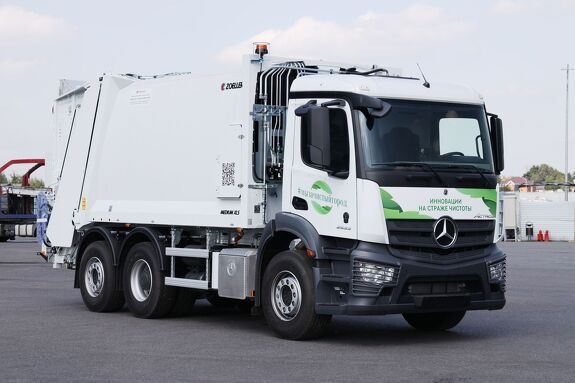 Аренда мусоровоза Mercedes Benz Actros 2533 L