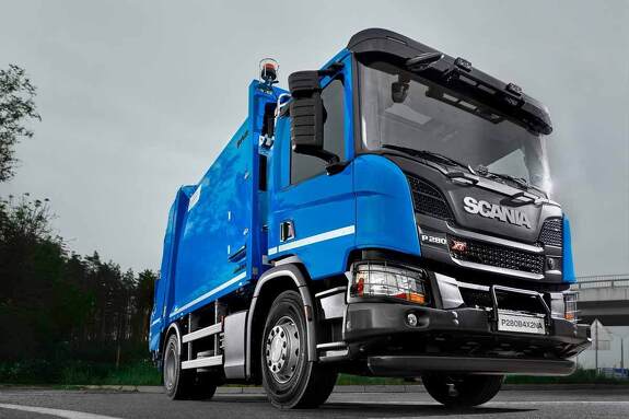 Аренда мусоровоза Scania P280 B4X2NA