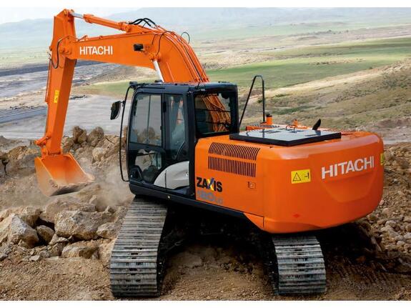 Аренда гусеничного экскаватора Hitachi ZX400 LCH 5G с грейфером