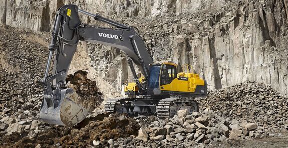 Аренда гусеничного экскаватора VOLVO EC750D