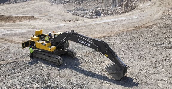 Аренда гусеничного экскаватора VOLVO EC480D