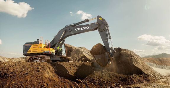 Аренда гусеничного экскаватора VOLVO EC750E