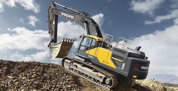 Аренда гусеничного экскаватора VOLVO EC480E