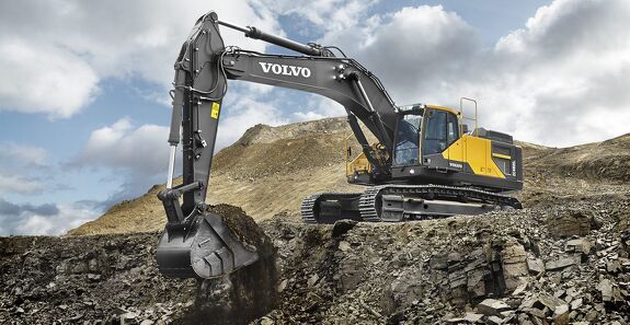 Аренда гусеничного экскаватора VOLVO EC480E