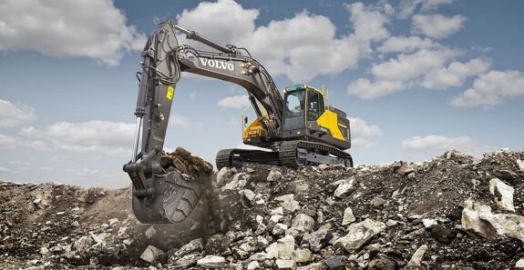 Аренда гусеничного экскаватора VOLVO EC380E