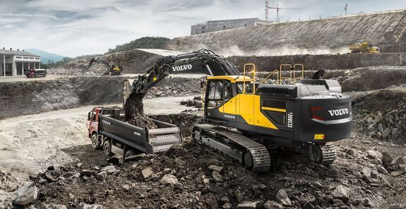 Аренда гусеничного экскаватора VOLVO EC380E