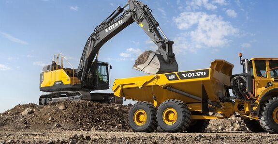 Аренда гусеничного экскаватора VOLVO EC350E