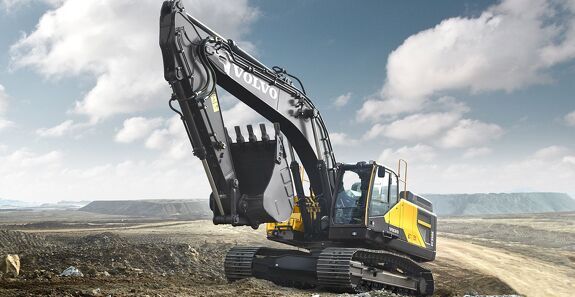 Аренда гусеничного экскаватора VOLVO EC350E