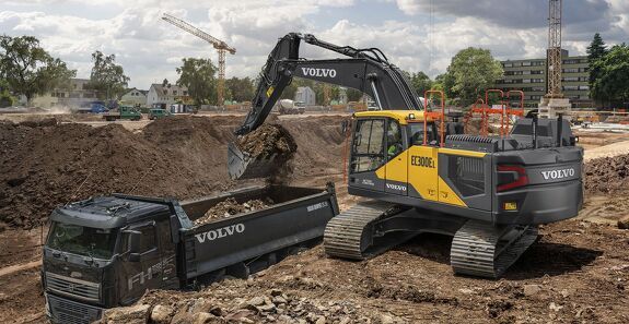 Аренда гусеничного экскаватора VOLVO EC300E