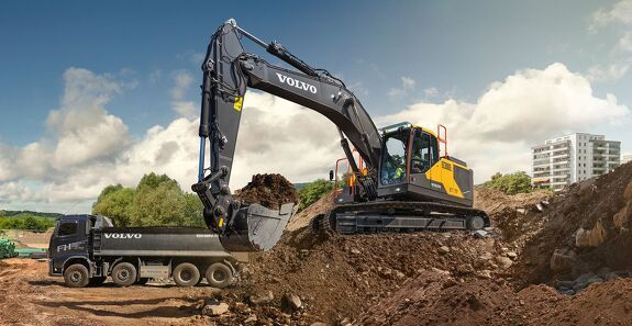 Аренда гусеничного экскаватора VOLVO EC300E