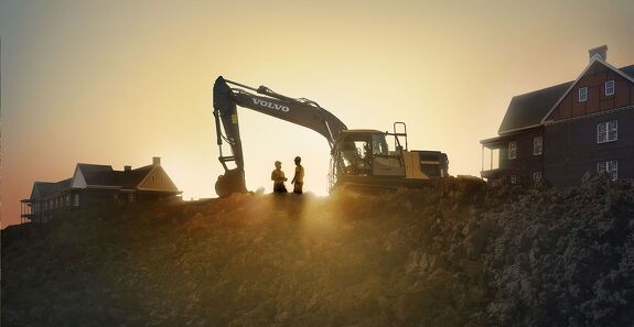 Аренда гусеничного экскаватора VOLVO EC200E