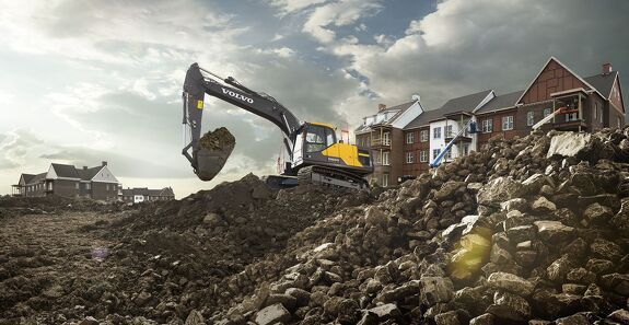 Аренда гусеничного экскаватора VOLVO EC200E