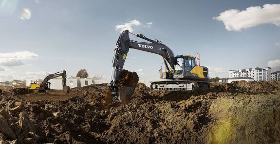 Аренда гусеничного экскаватора VOLVO EC200E