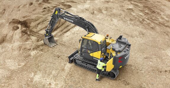 Аренда гусеничного экскаватора VOLVO EC140E