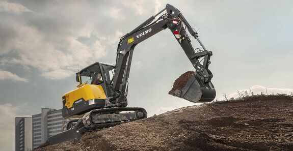 Аренда гусеничного экскаватора VOLVO EC60E