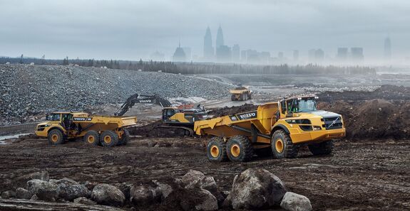 Аренда самосвала VOLVO A35G