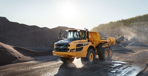 Аренда самосвала VOLVO A25G