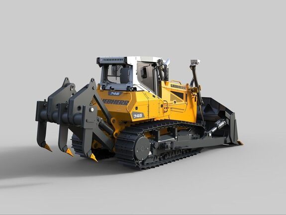 Аренда гусеничного бульдозера Liebherr PR 746 Litronic