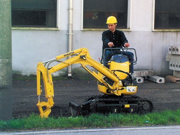 Аренда мини-экскаватора Komatsu PC09-1