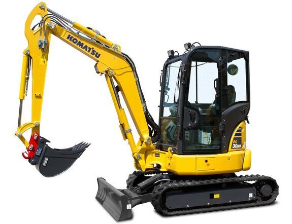 Аренда мини-экскаватора Komatsu PC30MR-5