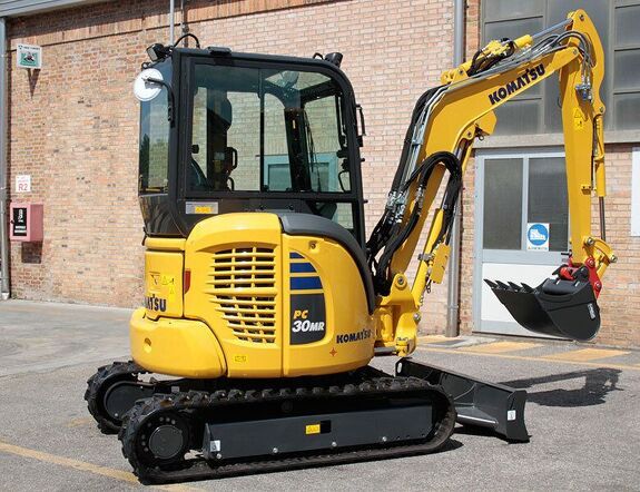 Аренда мини-экскаватора Komatsu PC30MR-5