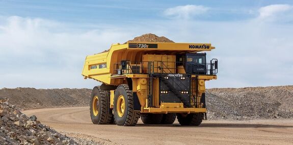 Аренда самосвала Komatsu 730E-10