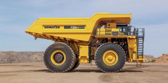 Аренда самосвала Komatsu 730E-10