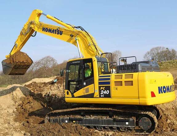 Аренда гусеничного экскаватора Komatsu PC240LC/NLC-11