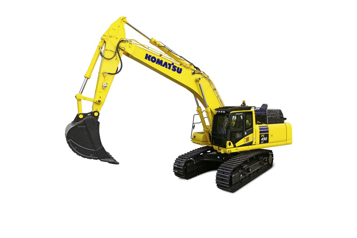 Гусеничный экскаватор Komatsu PC490/LC-11