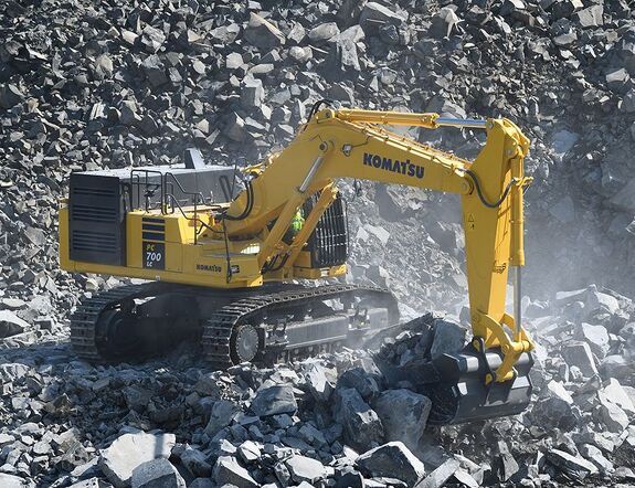 Аренда гусеничного экскаватора Komatsu PC700LC-11