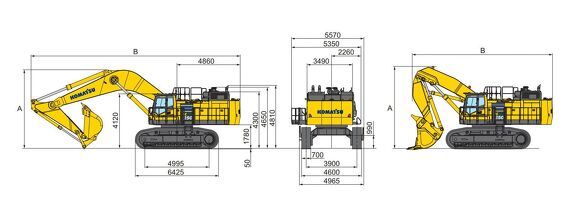 Гусеничный экскаватор Komatsu PC1250-11