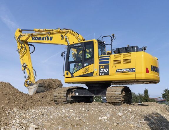 Аренда гусеничного экскаватора Komatsu PC210LCi-11