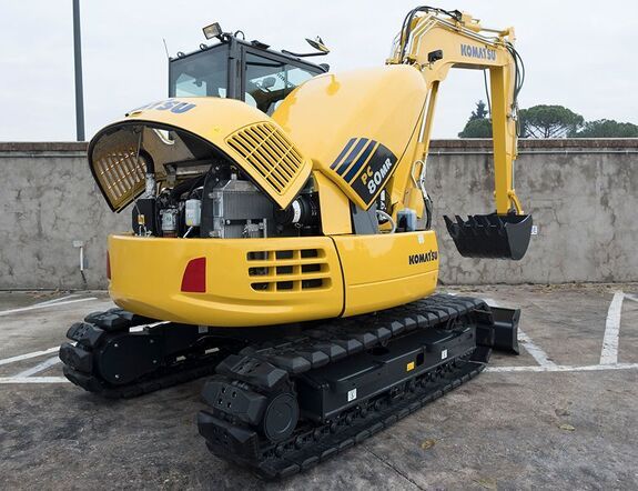 Аренда гусеничного экскаватора Komatsu PC80MR-5