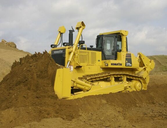 Аренда гусеничного бульдозера Komatsu D375A-6