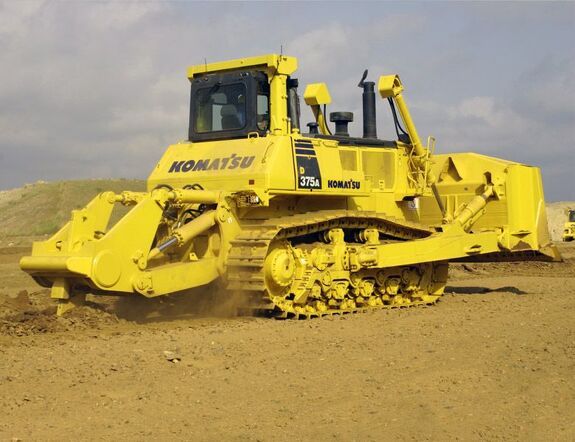 Аренда гусеничного бульдозера Komatsu D375A-6