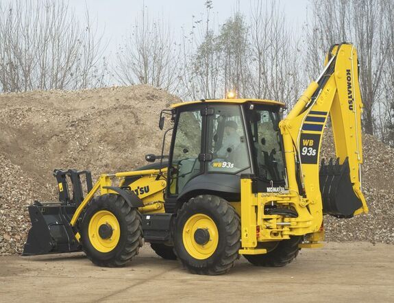 Аренда экскаватора погрузчика Komatsu WB93S-8